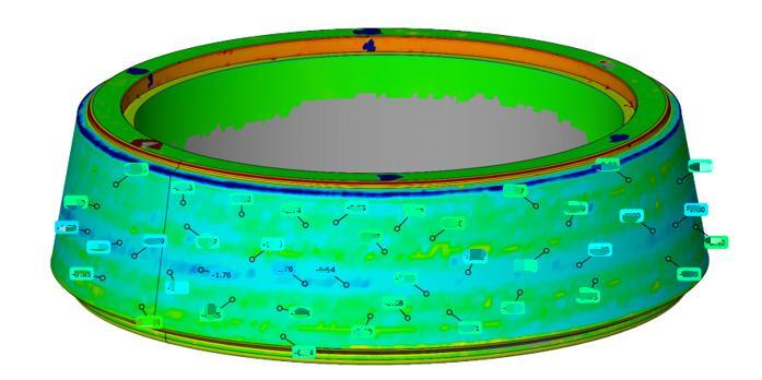 高精度三维数据模型